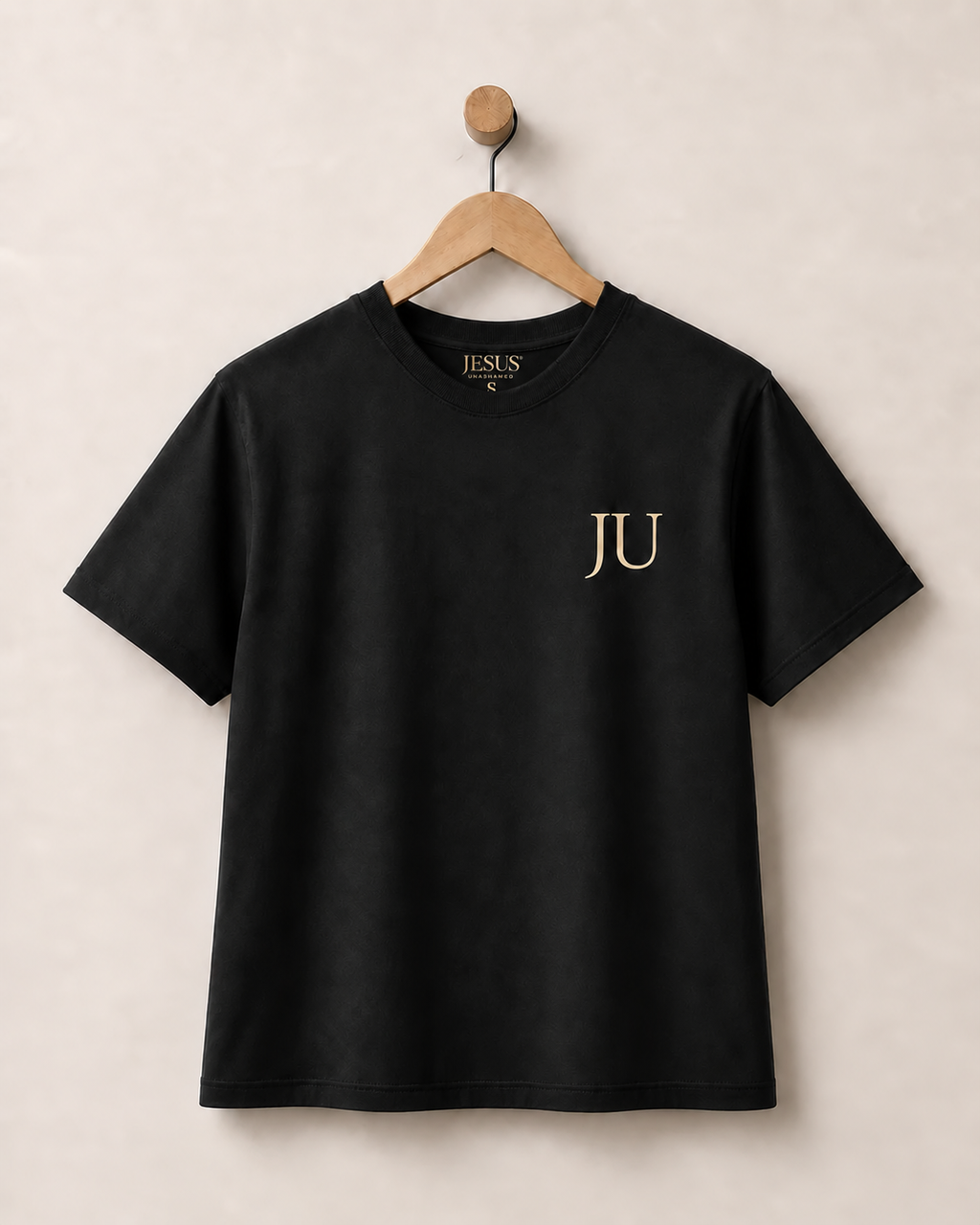 JU Monogram Tee - Black
