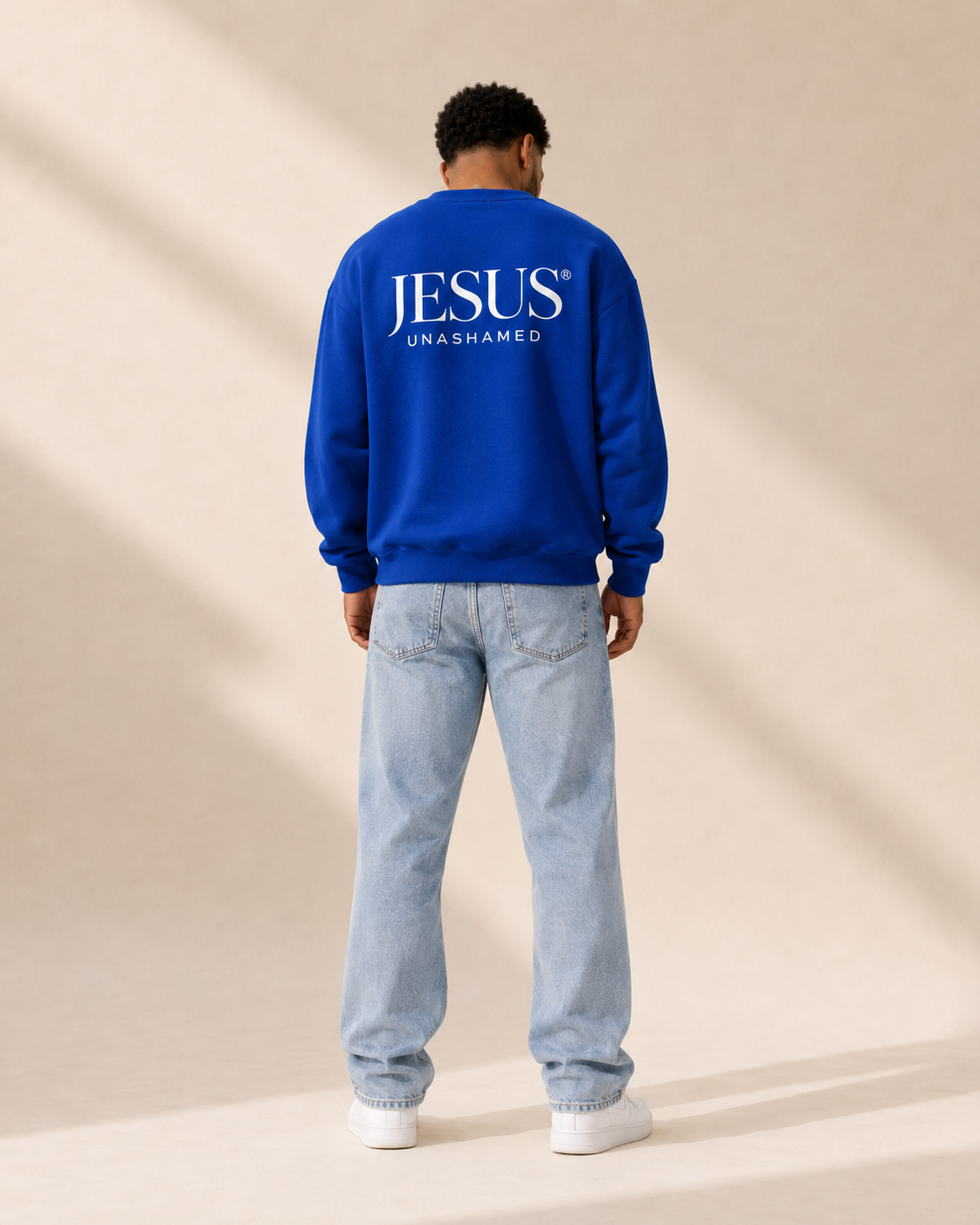 Jesus Unashamed Sweatshirt - Royal Blue